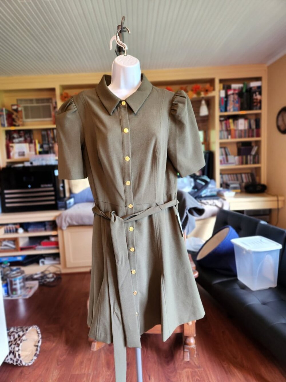Brand new, Eliza J dress size 12, color dark green